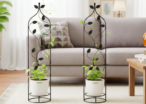 Trellis Plant Support Stands - Set of 2
