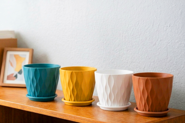 WaveCraft Planter Set of 4