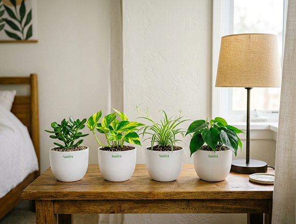 4 Minimalist Plants Combo