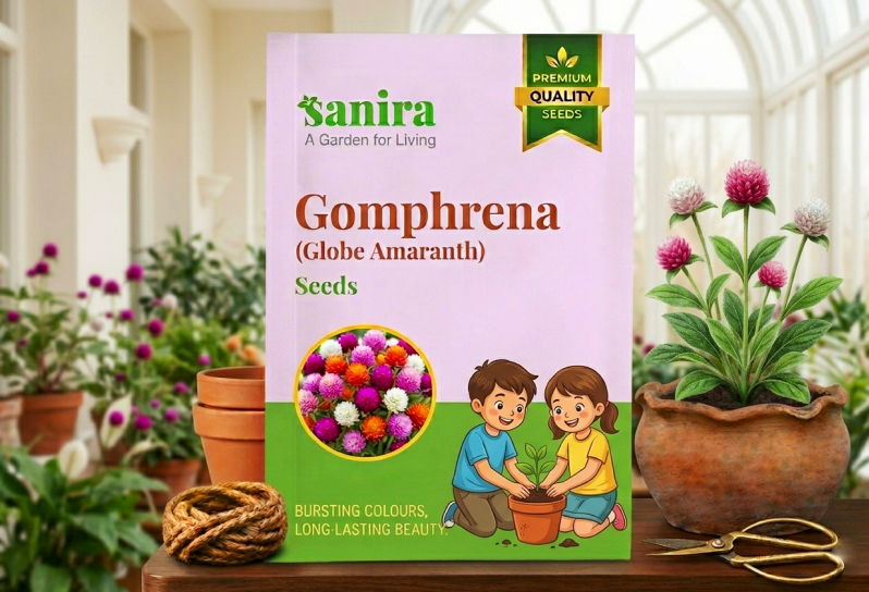 Gomphrena (Globe Amaranth) Seeds