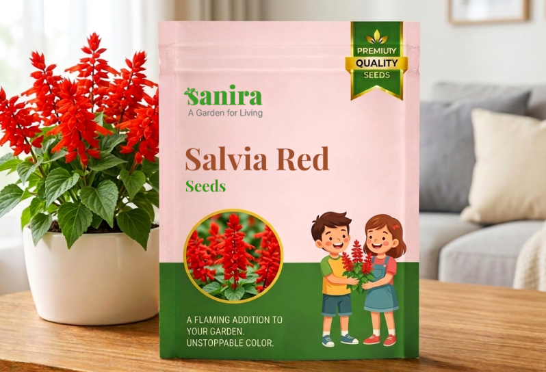 Salvia Red Seeds