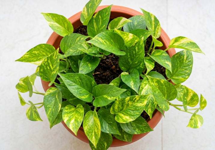 Money Plant (can grow outdoors too)