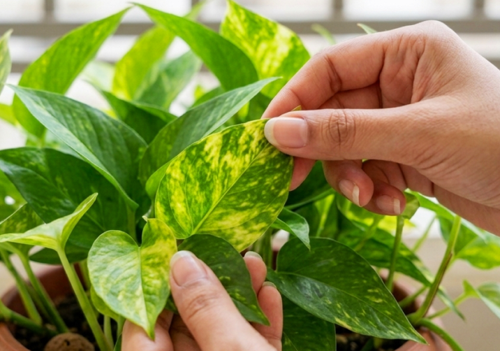 Money Plant (can grow outdoors too)